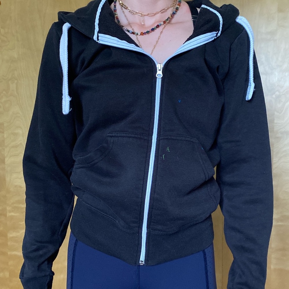 Black and White hoodie